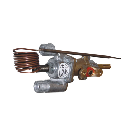 Gas oven temperature control valve